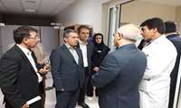 بازديد معاون درمان وزارت بهداشت از بيمارستان بنت الهدي